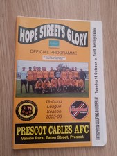 Prescot Cables v North Ferriby United, F.A. Trophy, 2005/6