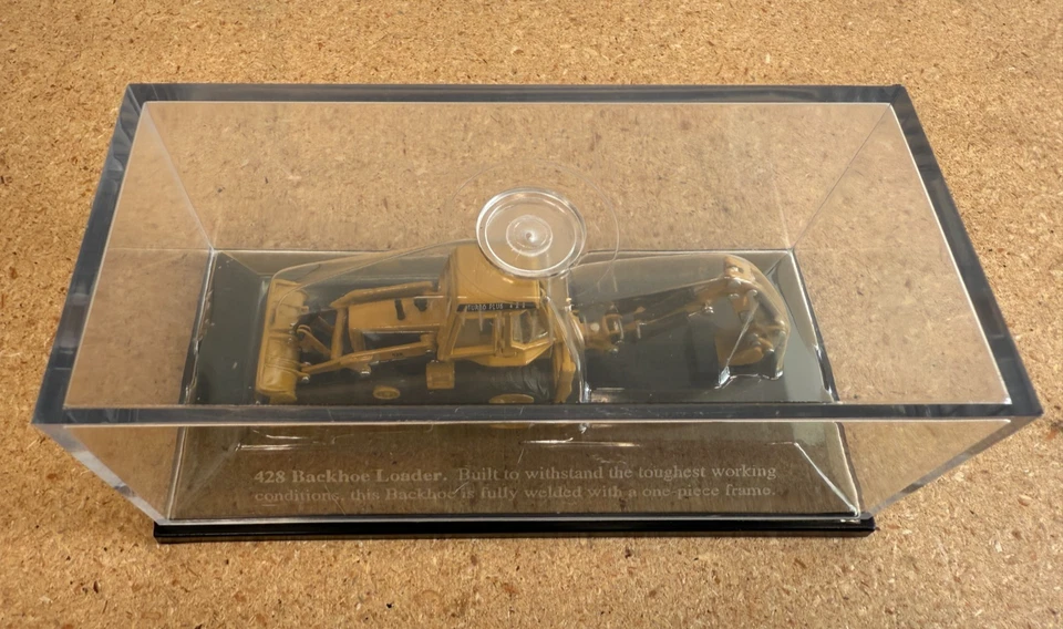 卡特彼勒 CAT 428C 反铲装载机 1: 50 比例 NZG 德国制造 — 第 2/4 张图片