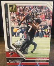 2024 Donruss Bijan Robinson Best Of Instant #19 Falcons