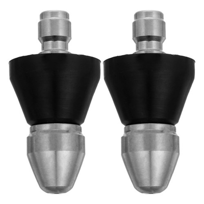 #ad 2pcs Stainless Steel High Pressure Sewer Nozzle Tool for Pressure Washer Hose $20.19