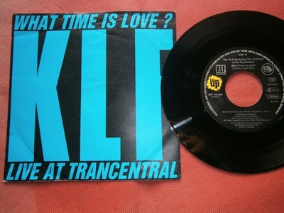 The KLF What Time Is Love? Live At Trancentral  7'' Single Vinyl
