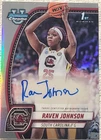 2024-25 Bowman University Chrome - Chrome Prospect Autographs Raven Johnson #60