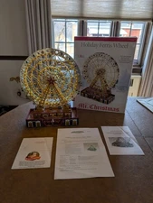 Mr. Christmas Holiday Ferris Wheel Amusement Ride Lighted And Musical 2008 