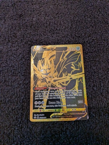 Zacian V SWSH076 Holo Promo Sword & Shield Promo Pokemon Near Mint
