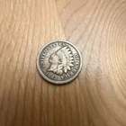 1863 Indian Head Cent Penny Wheat Civil War Era US Coin, Rare!