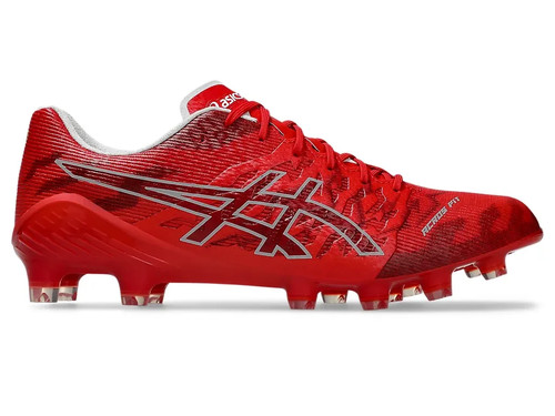 Botines de fútbol clásicos rojos blancos ASICS DS LIGHT ACROS 3 envío gratuito de JPN - Imagen 4 de 7