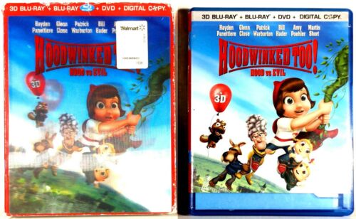 Hoodwinked Too !: Good vs. Evil (4-Disc Blu-ray/DVD/Music CD) *Missing 3D Disc ! - Picture 3 of 6