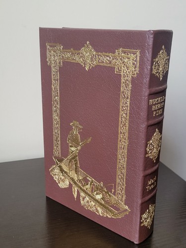 Easton Press - The Adventures Of Huckleberry Finn Mark Twain Leather Bound- Nice - Picture 3 of 7