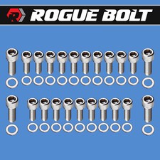 Bbf Oil Pan Bolts Stainless Steel Kit Big Block Ford 429 460 Car F-series Bbf Oil Pan Bolts Stainless Steel Kit Big Block Ford 429 460 Car F-series