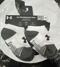 NEW 6 PAIRS TODDLER UNDER ARMOUR UA ESSENTIAL LIGHT WEIGHT LOW CUT SOCKS 2T-4