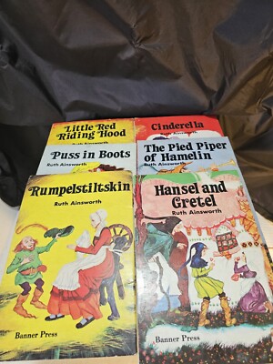 Ruth Ainsworth Classic Fairy Tale Book Lot of 6 Vintage 1970s - Vintage, Used