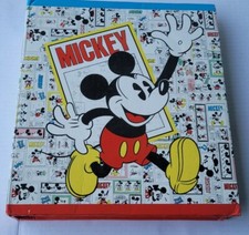 Vintage Photo Picture Scrapbook Albums Disney Mickey Mouse RARE