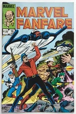 Marvel Fanfare 16 VF/NM Sky-Wolves  1984  Will Combine Shipping