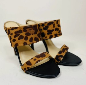 anne michelle leopard heels