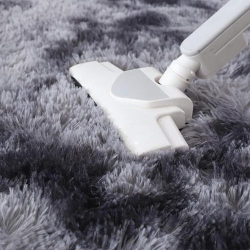 Round Shaggy Rug Living Room Bedroom Carpet Fluffy Anti-Skid Mat 60/80/100/120cm - Picture 15 of 22