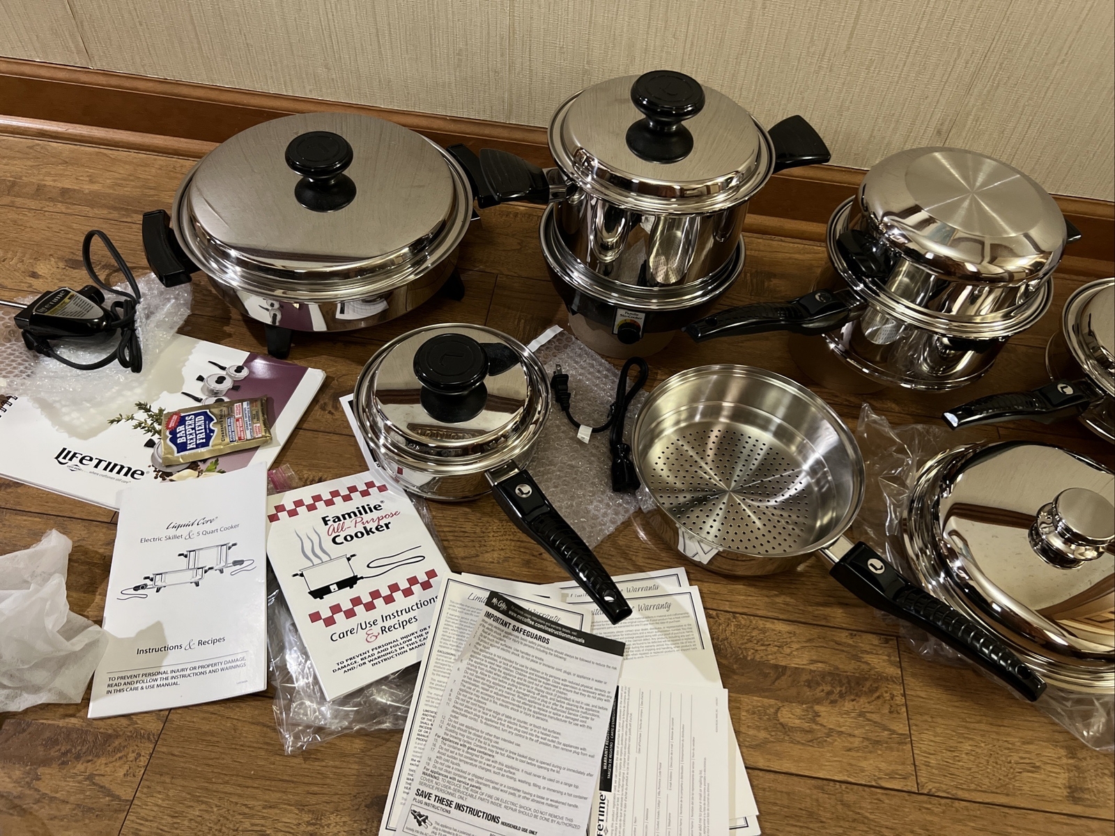 Lifetime Regal Ware Cookware West Bend Electrical Skillet Pots New Made