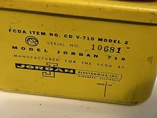 Radiation Detection Survey Meter - Jordan Electronics - CDV-710 Model 2  (24)
