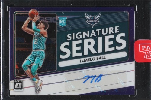2020-21 Panini Donruss Optic Rated Rookie LaMelo Ball #153 Hyper Panini Optic 21 ルーキープリズム PINK ラメロボール