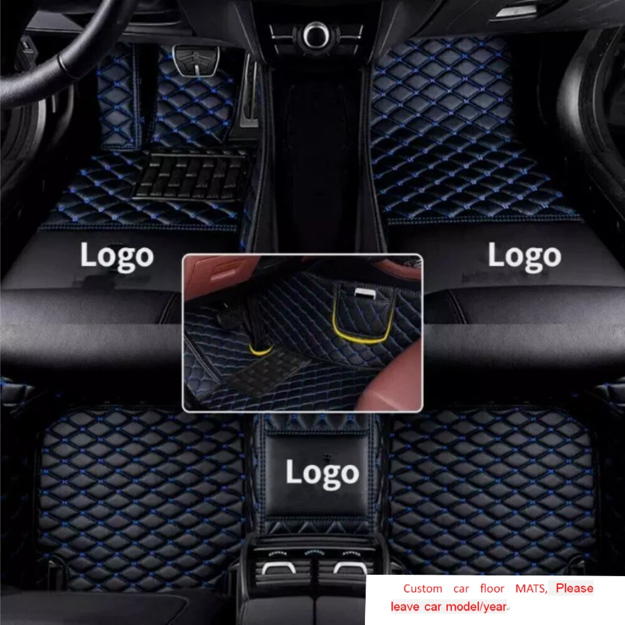 Car Floor Mats For Infiniti Q50 Q60 Q70 QX30 QX50 QX56 QX60 QX70 QX80 Waterproof - Image 3 of 4