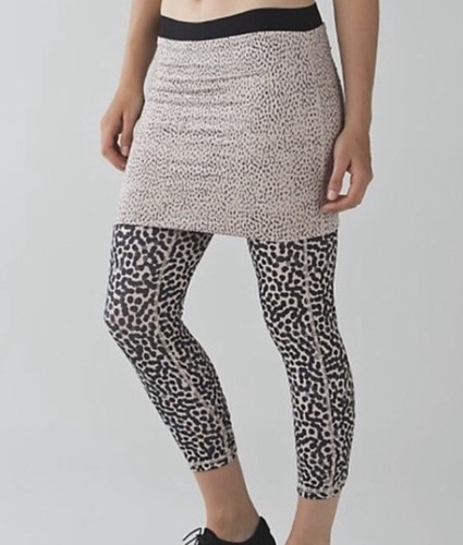 Dance Skirt Leggings Animal Print 