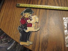 Boy with Puppy Suncatcher Sun Catcher Stained Glass-style window hanging