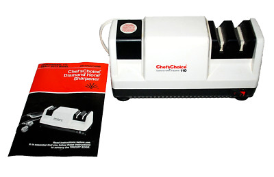 Chefs Choice Professional Electric Knife Sharpener Diamond Hone Model 110 Manual