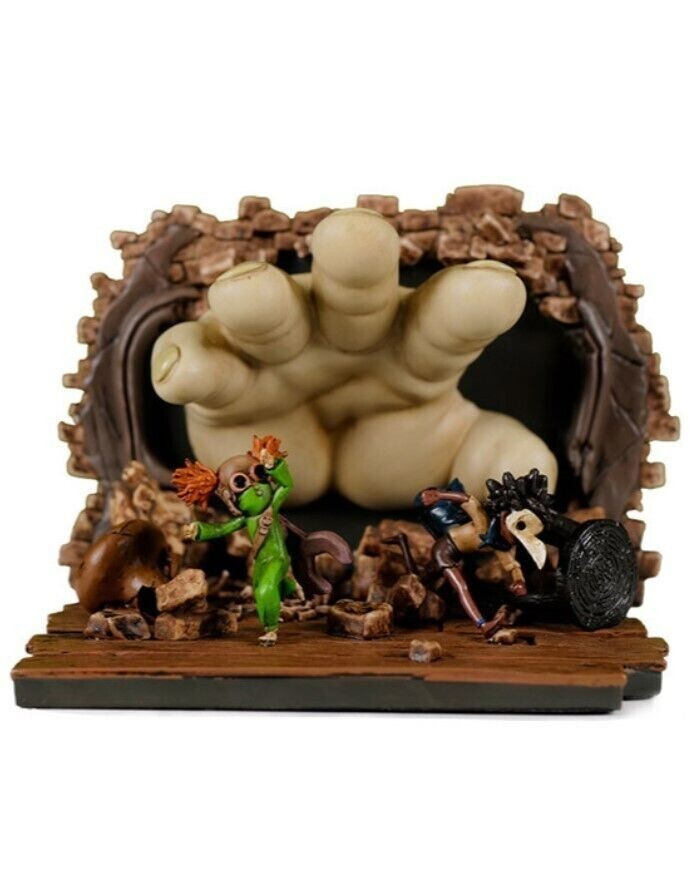 Little Nightmares III コレクター フィギュア LITTLE NIGHTMARES III 3 ESCAPING MONSTER BABY Hand Diorama Statue