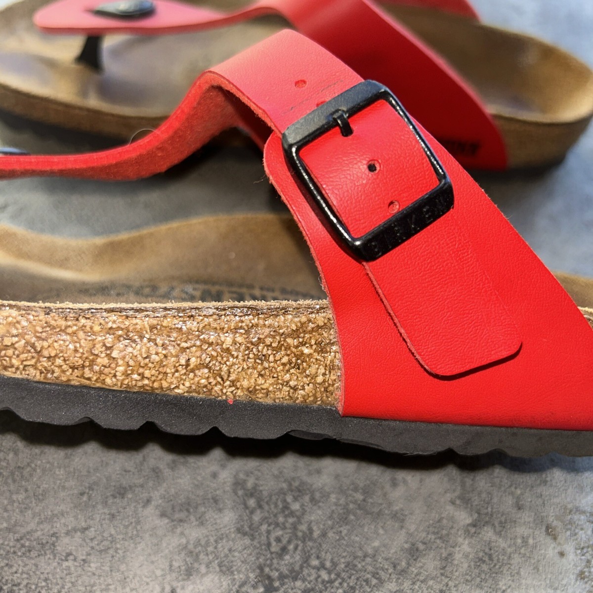 Birkenstock Gizeh Birko-Flor Sandals - Women's Size 39