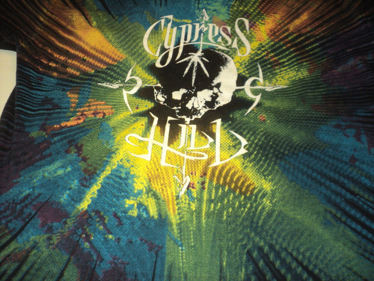 トップス Vintage Cypress Hill 1997 Rap tee Vintage Cypress Hill 1997 Throne Rap Tee Concert T Shirt