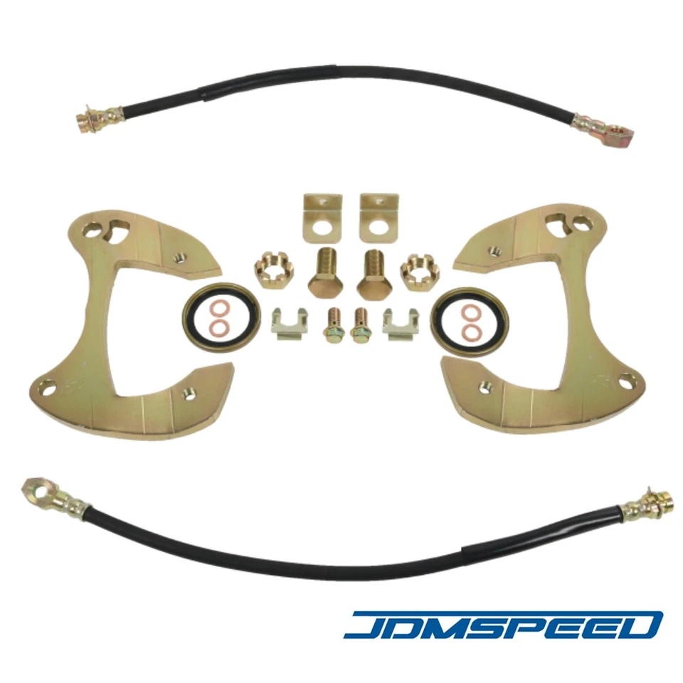 Kit de frenos de disco para Chevy 1955-64 tamaño completo Impala Bel Air coche 5 x 4-3/4" Foto 3 de 4