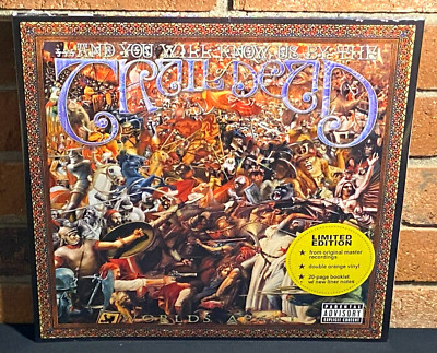 AND YOU WILL KNOW US BY THE TRAIL OF DEAD - Worlds Apart, Ltd 2LP ORANGE VINYL