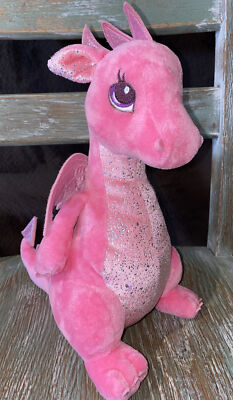 Aurora World Dragon Sparkle Tales Dahlia Plush Toy Stuffed Animal