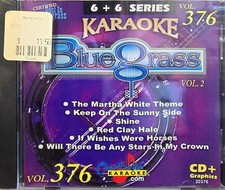 20376 BLUEGRASS  CHARTBUSTER KARAOKE CDG LOT VA