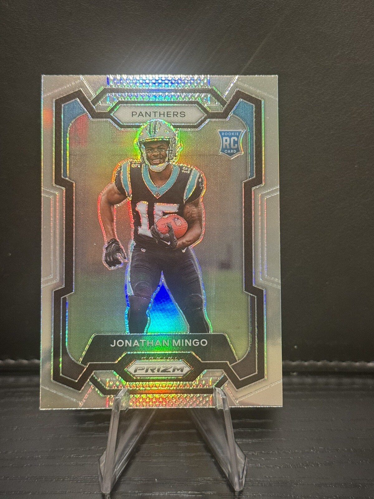 2023 Panini Prizm JONATHAN MINGO Silver (RC) #312 Carolina Panthers