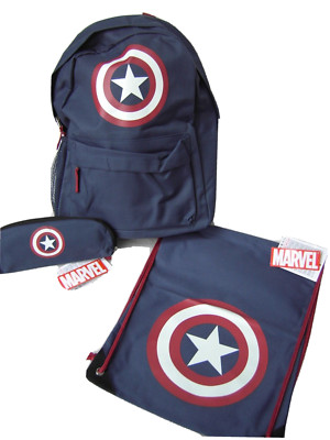 OFFER AVENGERS BACKPACK BAG SCHOOL & LEISURE SET