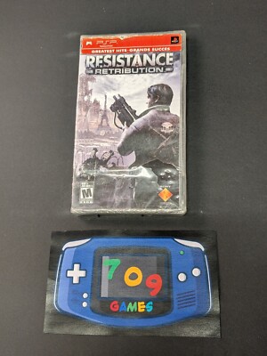 SEALED Resistance: Retribution (Sony PSP, 2009) BRAND NEW