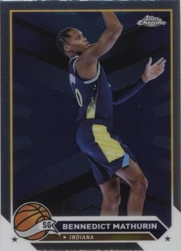 2023-24 Topps Chrome - Bennedict Mathurin #76
