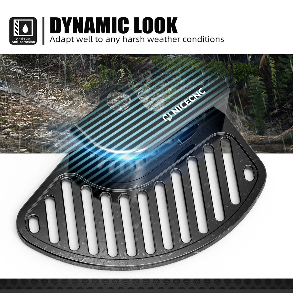 Cubierta protectora de disco de freno delantero NICECNC para gas gas ec 250 300 ex 300 2021-2024 Foto 4 de 4