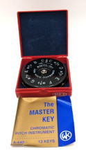 The Master Key Chromatic Pitch Instrument 13 Keys A440 WM Kratt Co