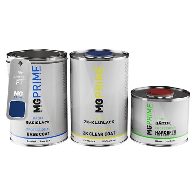 Autolack Dose für Lincoln FT JCTEWHA Blue Metallic Blue Diamond Metallic 2,5L