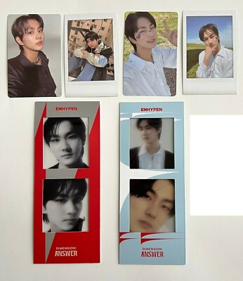 ENHYPEN DIMENSION : ANSWER NO YET Official Photo card Universal