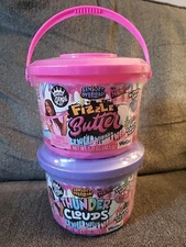 New Compound Kings FIZZLE BUTTER & THUNDER CLOUDS Slime tubs, Oddly Satisfying