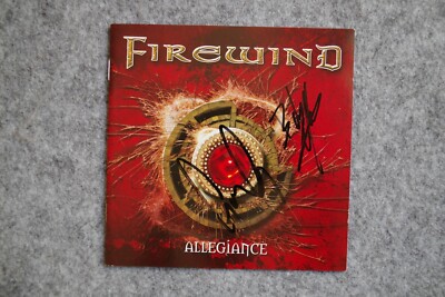 Firewind - Allegiance CD Album signed / autograph / signiert