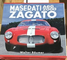 Zagato Maserati A6g 2000 Volume 1 Brand New 2013 Zagato Maserati A6g 2000 Volume 1 Brand New 2013