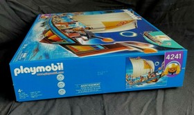 Playmobil 4241 - Royal Ship of Egypt - Vintage carton-fresh mint sealed box '08