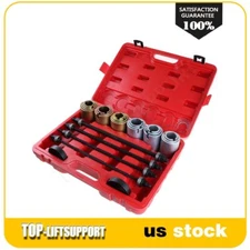 Universal Press and Pull Sleeve Remove Install Bushes Bearings Garage Tool Kit