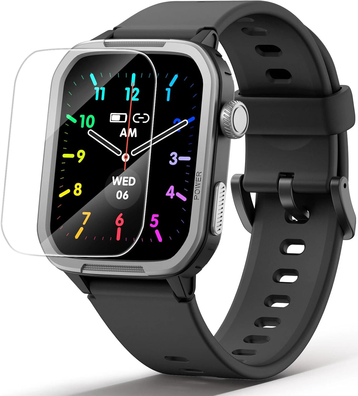 Smart Watch Kids with Phone Function Film Wristwatch for iPhone Samsung Huawei