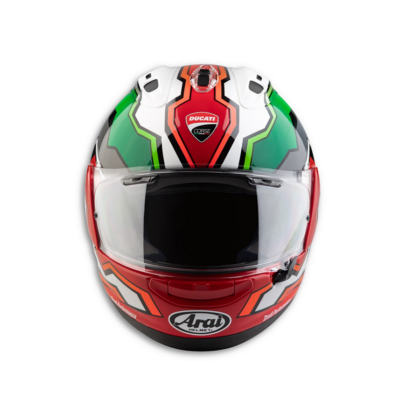 Ducati Arai RX-7 V Evo Corse V8 Flag Integral Helmet Design New