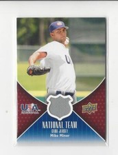 2009 Upper Deck USA National Team Mike Minor JERSEY