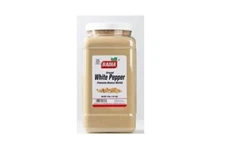 Badia Ground White Pepper 4 lbs
